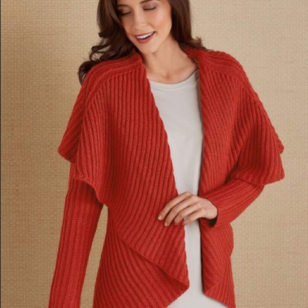 NWT soft surroundings knit cardigan